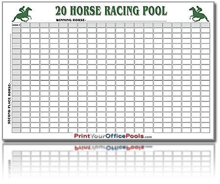 20 Horse racing Pool