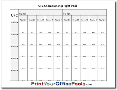 UFC Championship Pool
